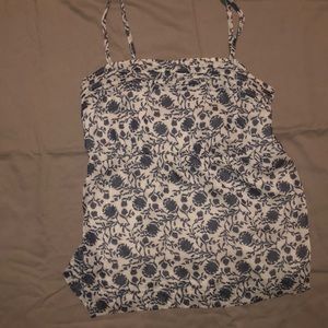 Floral Blouse Tank Top